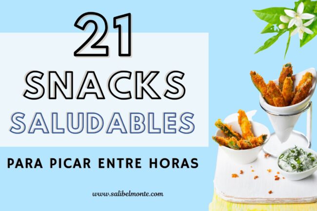 e-book gratuito "21 snacks saludables"
